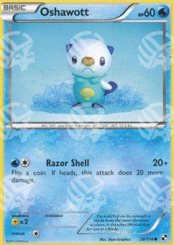Oshawott - Nero e Bianco (Common) [BLW-28]