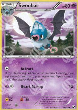 Swoobat - Nero e Bianco (Uncommon) [BLW-51]