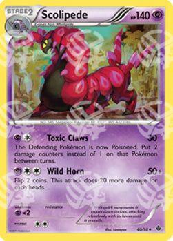 Scolipede - Nuove Forze (Rare) [EPO-40]
