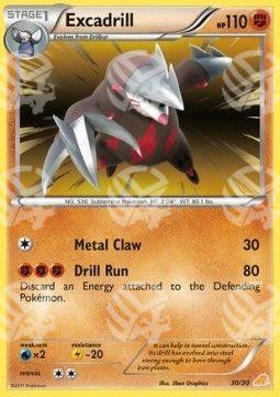 Excadrill - BW Trainer Kit (Fixed) [TK5-30E]