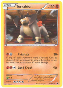 Terrakion - Vittorie Regali (Holo Rare) [NVI-73]