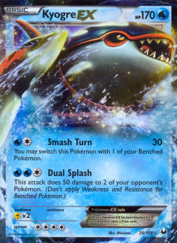 Kyogre EX - Esploratori delle Tenebre (Ultra Rare) [DEX-26]