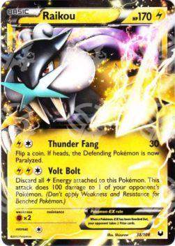 Raikou EX - Esploratori delle Tenebre (Ultra Rare) [DEX-38]