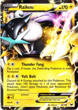 Raikou EX - Esploratori delle Tenebre (Ultra Rare) [DEX-38]