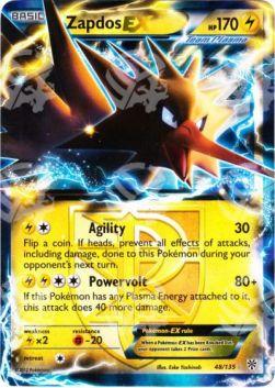 Zapdos EX - Uragano Plasma (Ultra Rare) [PLS-48]