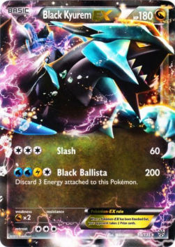 Black Kyurem EX - Uragano Plasma (Ultra Rare) [PLS-95]