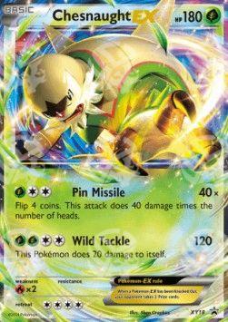 Chesnaught EX - XY Black Star Promos (Promo) [XYPR-18]