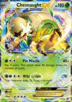 Chesnaught EX - XY Black Star Promos (Promo) [XYPR-18]