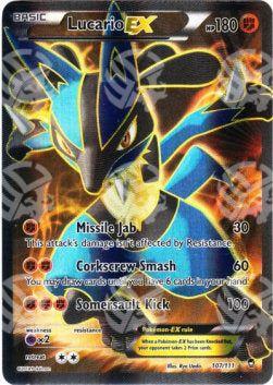 Lucario EX - Colpi Furiosi (Holo Rare) [FFI-107]