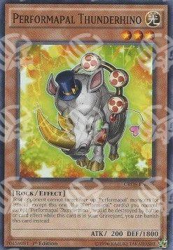 Performapal Thunderhino - Destini Incrociati (Common) [CROS-096]