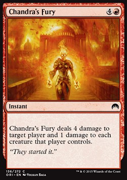 Furia di Chandra - Magic Origins (Common) [ORI-136]