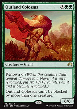 Colosso delle Zone di Confine - Magic Origins (Rare) [ORI-193]