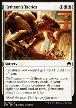 Tattiche di Kytheon - Magic Origins (Common) [ORI-25]