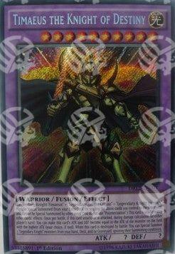 Timaeus il Cavaliere del Destino - Draghi della Leggenda 2 (Secret Rare) [DRL2-001]