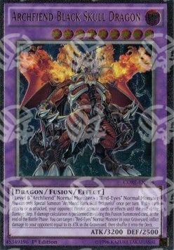 Archfiend Black Skull Dragon - Scontro di Ribellioni (Ultimate Rare) [CORE-048]