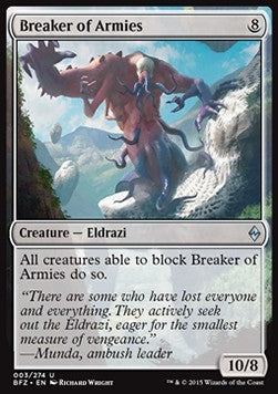 Demolitore di Eserciti - Battaglia per Zendikar (Uncommon) [BFZ-3]