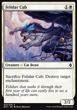 Cucciolo di Felidar - Battaglia per Zendikar (Common) [BFZ-25]