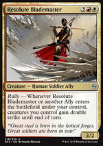 Maestro di Spada Risoluto - Battaglia per Zendikar (Uncommon) [BFZ-218]