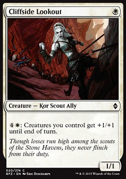 Vedetta dei Dirupi - Battaglia per Zendikar (Common) [BFZ-20]