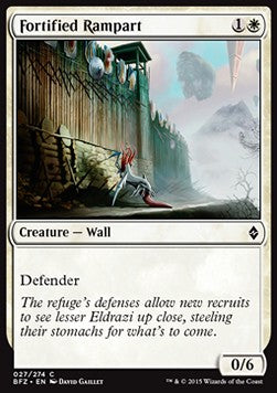 Barricata Fortificata - Battaglia per Zendikar (Common) [BFZ-27]