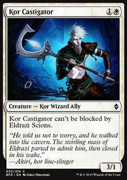 Punitore Kor - Battaglia per Zendikar (Common) [BFZ-35]