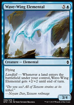 Elementale delle Onde Alate - Battaglia per Zendikar (Common) [BFZ-88]