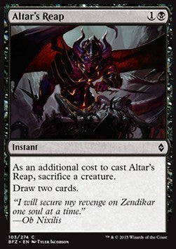 Raccolto dell'Altare - Battaglia per Zendikar (Common) [BFZ-103]