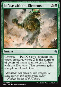Infondere gli Elementi - Battaglia per Zendikar (Uncommon) [BFZ-175]