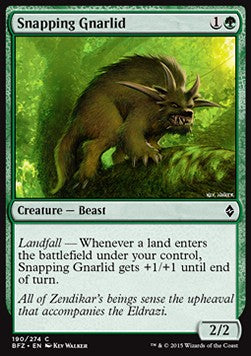 Gnarlid Azzannatore - Battaglia per Zendikar (Common) [BFZ-190]