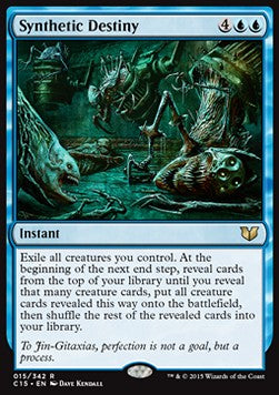 Destino Sintetico - Commander 2015 (Rare) [C15-15]
