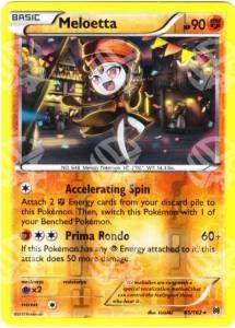 Meloetta - Turboblitz (Holo Rare) [BKT-85]
