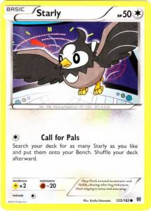 Starly - Turboblitz (Common) [BKT-125]