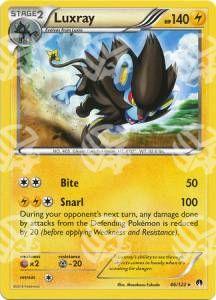 Luxray - Turbocrash (Rare) [BKP-46]