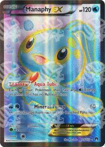 Manaphy EX - Turbocrash (Ultra Rare) [BKP-116]