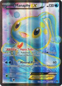 Manaphy EX - Turbocrash (Ultra Rare) [BKP-116]