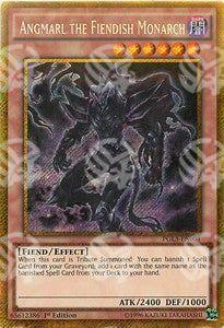 Angmarl the Fiendish Monarch - Premium Oro: Oro Infinito (Gold Secret Rare) [PGL3-001]