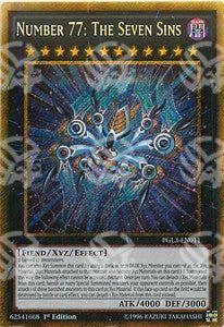 Numero 77: I Sette Peccati - Premium Oro: Oro Infinito (Gold Secret Rare) [PGL3-011]