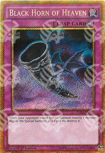 Corno Nero del Paradiso - Premium Oro: Oro Infinito (Gold Secret Rare) [PGL3-035]