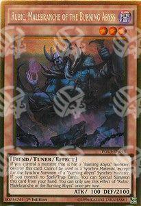 Rubic, Malebranche dell'Abisso Bruciante - Premium Oro: Oro Infinito (Gold Rare) [PGL3-046]