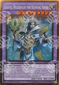 Dante, Pellegrino dell'Abisso Bruciante - Premium Oro: Oro Infinito (Gold Rare) [PGL3-058]