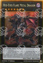 Red-Eyes Flare Metal Dragon - Premium Oro: Oro Infinito (Gold Rare) [PGL3-078]