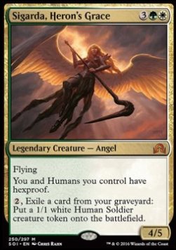 Sigarda, Grazia dell'Airone - Ombre su Innistrad (Mythic) [SOI-250]