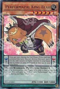 Performapal King Bear - Starter Deck: Yuya (Ultra Rare) [YS16-002]