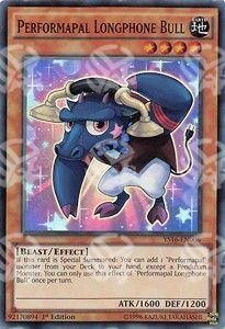 Performapal Longphone Bull - Starter Deck: Yuya (Super Rare) [YS16-006]