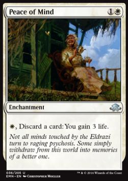 Pace della Mente - Luna Spettrale (Uncommon) [EMN-36]