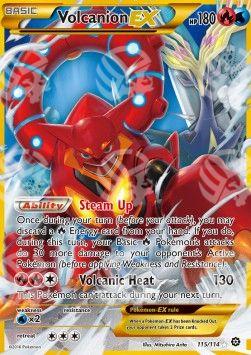 Volcanion EX - Steam Siege (Secret Rare) [STS-115]