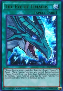 L'Occhio di Timaeus - Dragons of Legend: Unleashed (Ultra Rare) [DRL3-045]