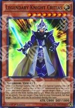 Leggendario Cavaliere Critias - Dragons of Legend: Unleashed (Ultra Rare) [DRL3-056]