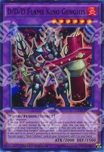 D/D/D Flame King Genghis - 2016 Mega-Tins (Super Rare) [CT13-005]