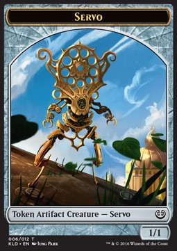 Servo Token (Artifact 1/1) - Kaladesh (Token) [KLD-T6]